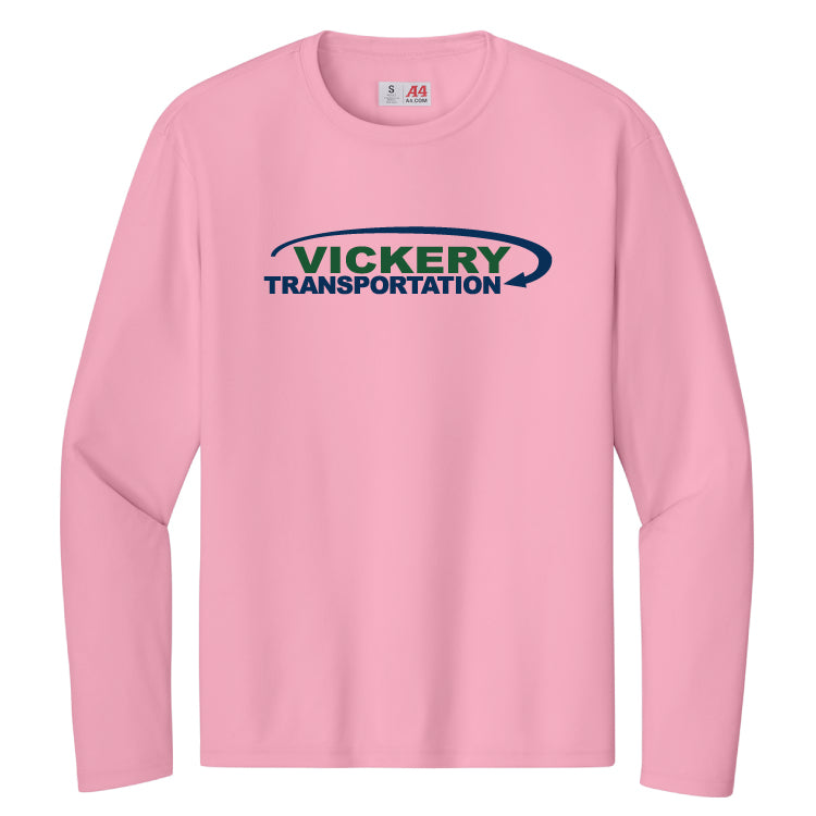 Vickery A4 Men's Cooling Performance Long Sleeve T-Shirt - Pink