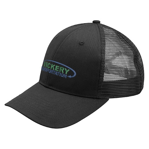 Vickery Mega Cap Poly Cotton Twill Trucker Cap