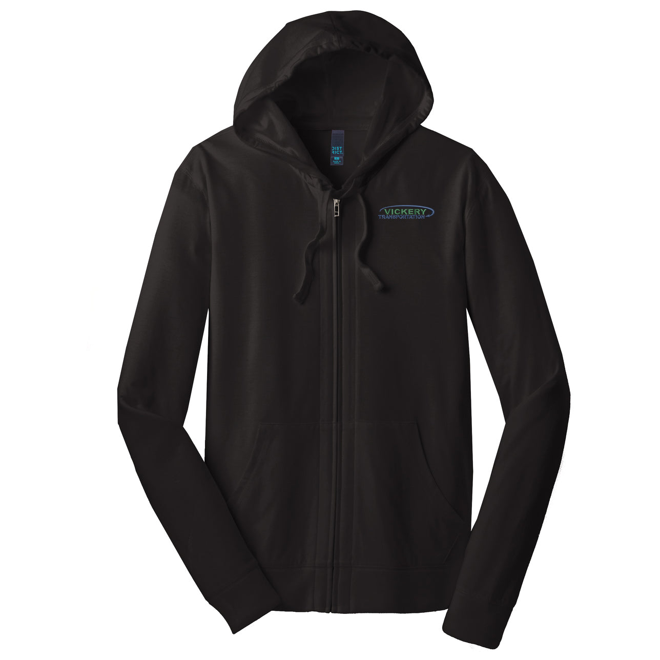 Vickery District ® Jersey Full-Zip Hoodie