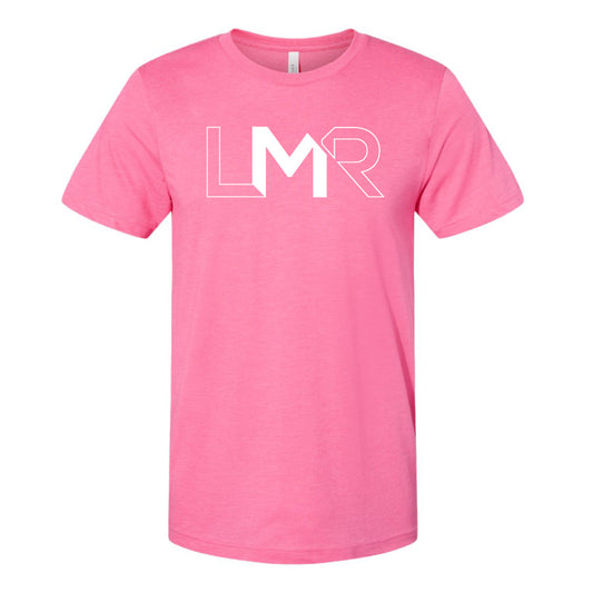 LMR - Bella+Canvas Unisex Heather CVC Short Sleeve Tee - Pink