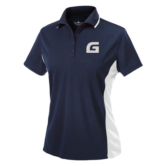 “Theodore” Charles River Women's Color Blocked Wicking Polo