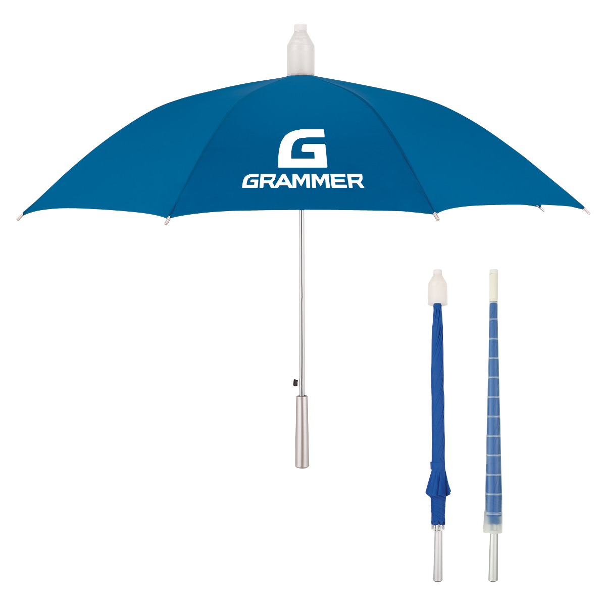 46" Arc Umbrella with Collapsible Cover Grammer Logistics