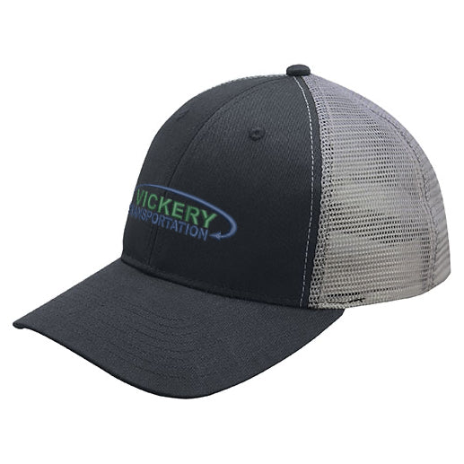 Vickery Mega Cap Poly Cotton Twill Trucker Cap