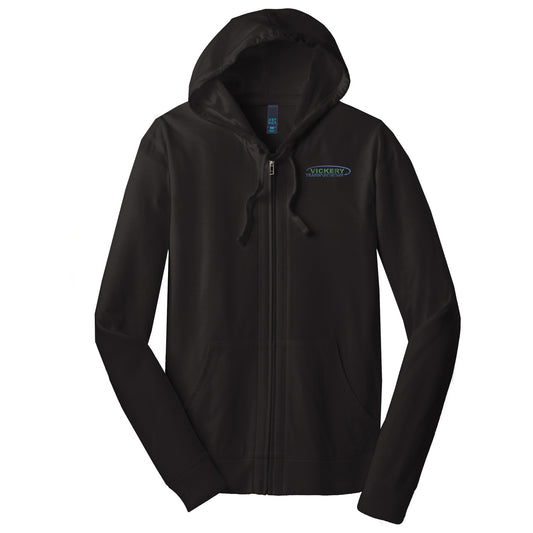 Vickery District ® Jersey Full-Zip Hoodie